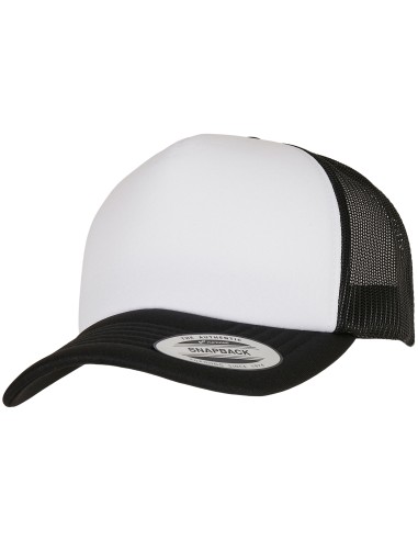 FLE-6320W-YP Classics® Curved Foam Trucker Cap